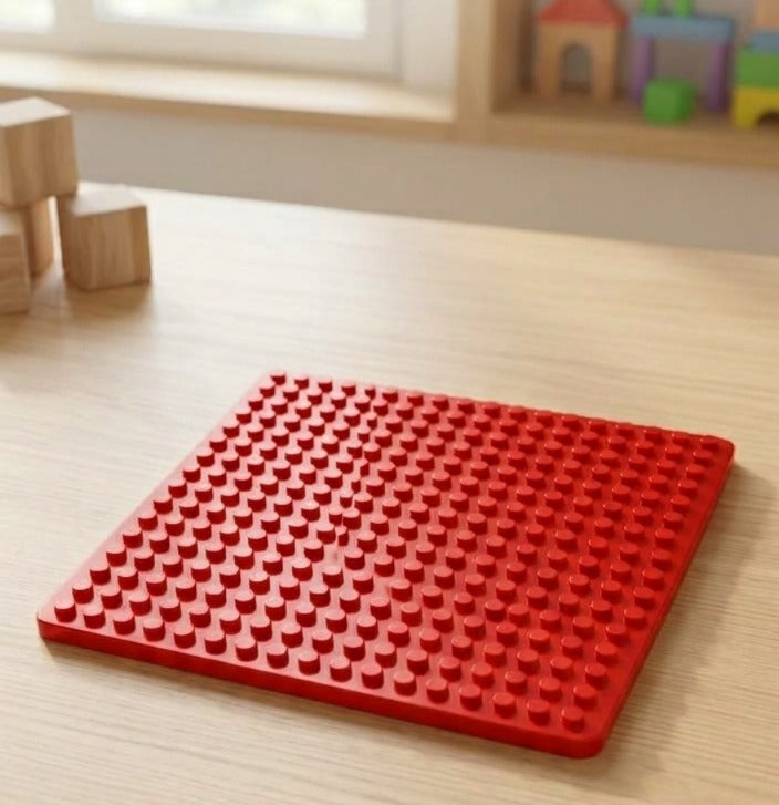 Büyük Blok Uyumlu Oyun Zemin Plakası – 25 × 25 cm