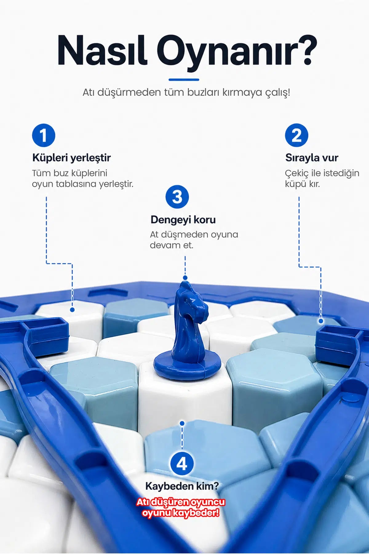 Buz Kırma Oyunu – Eğitici Zeka ve Strateji Oyunu