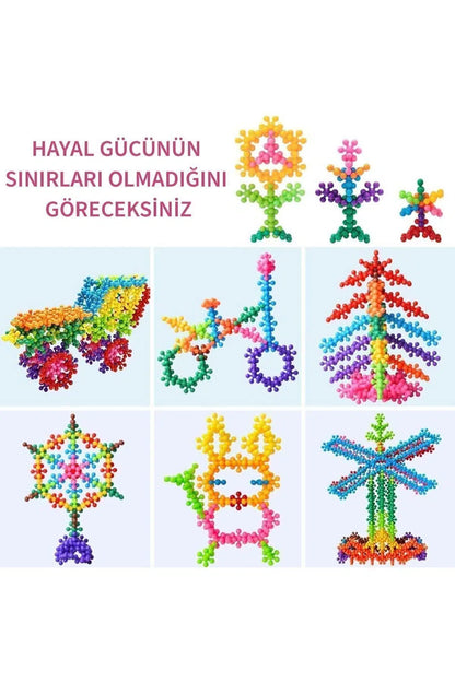Yaratıcı Düşünce Geliştirici Molekül Yapı Taşları - 5 Renk 120 Parça